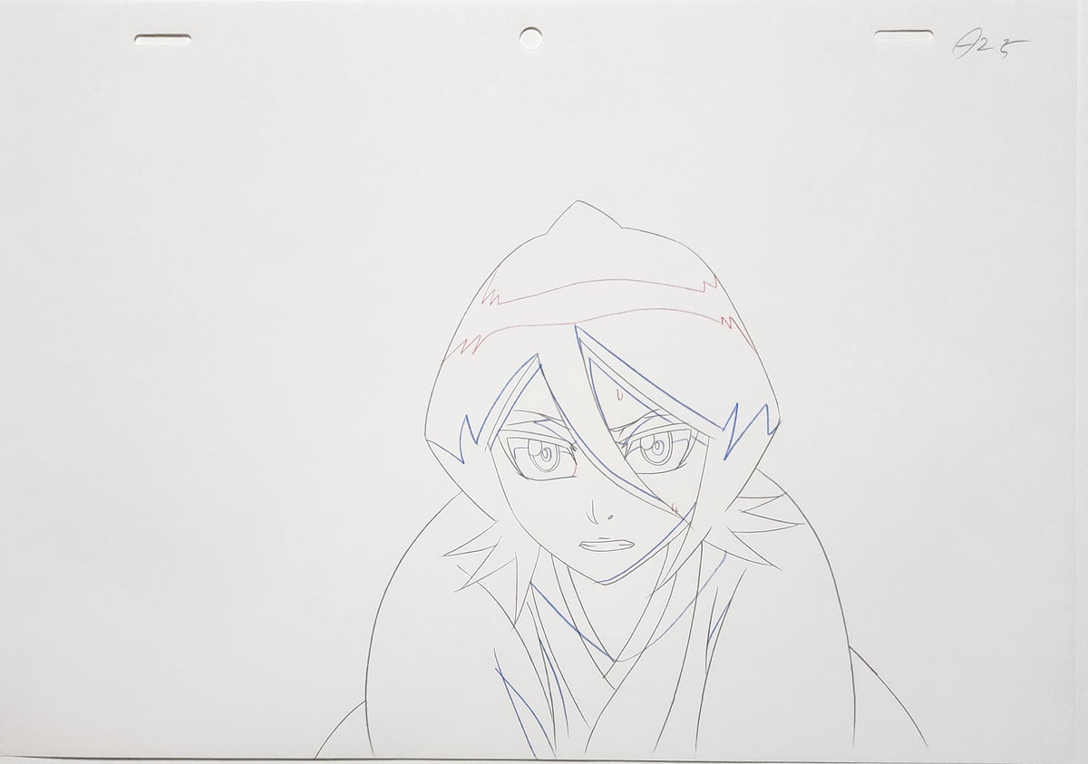 Bleach Animation Production Cel Drawing Douga Genga: Rukia - 4232
