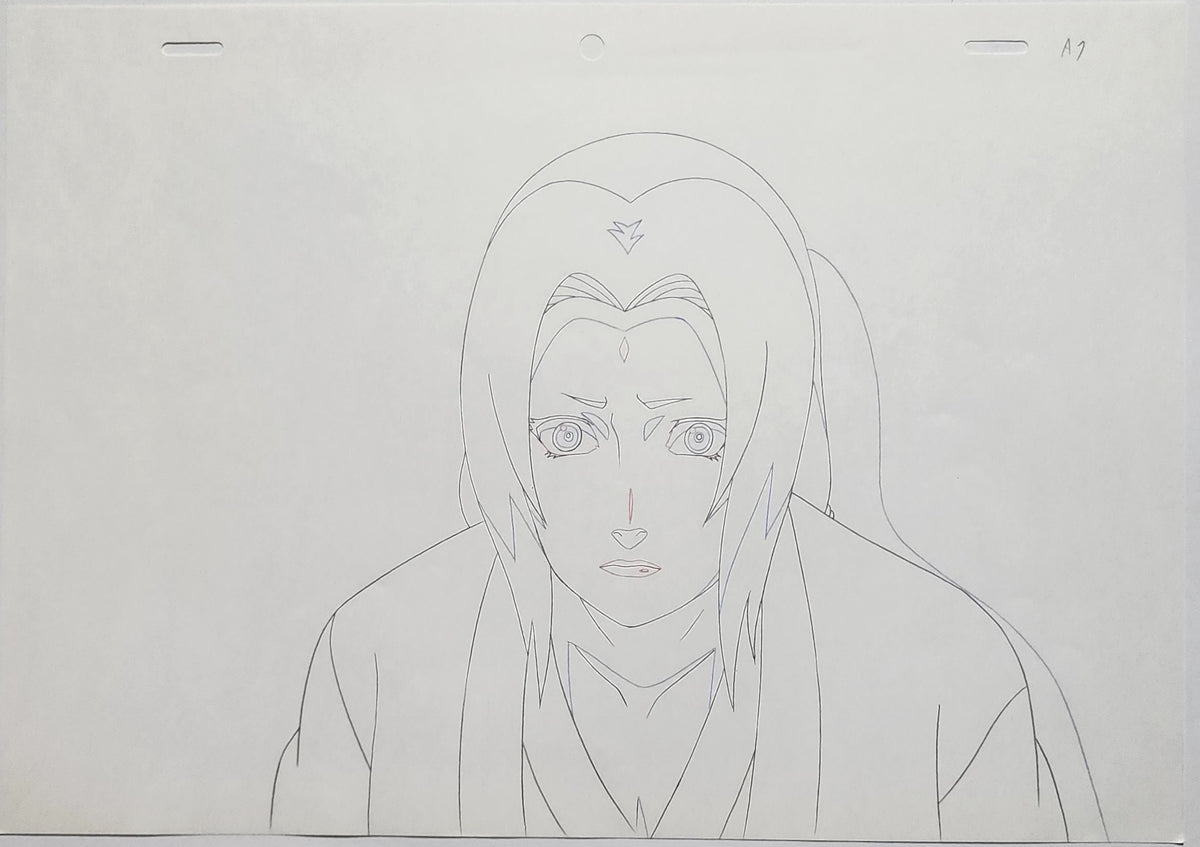 Naruto Animation Production Cel Drawing Douga: Tsunade - 4333